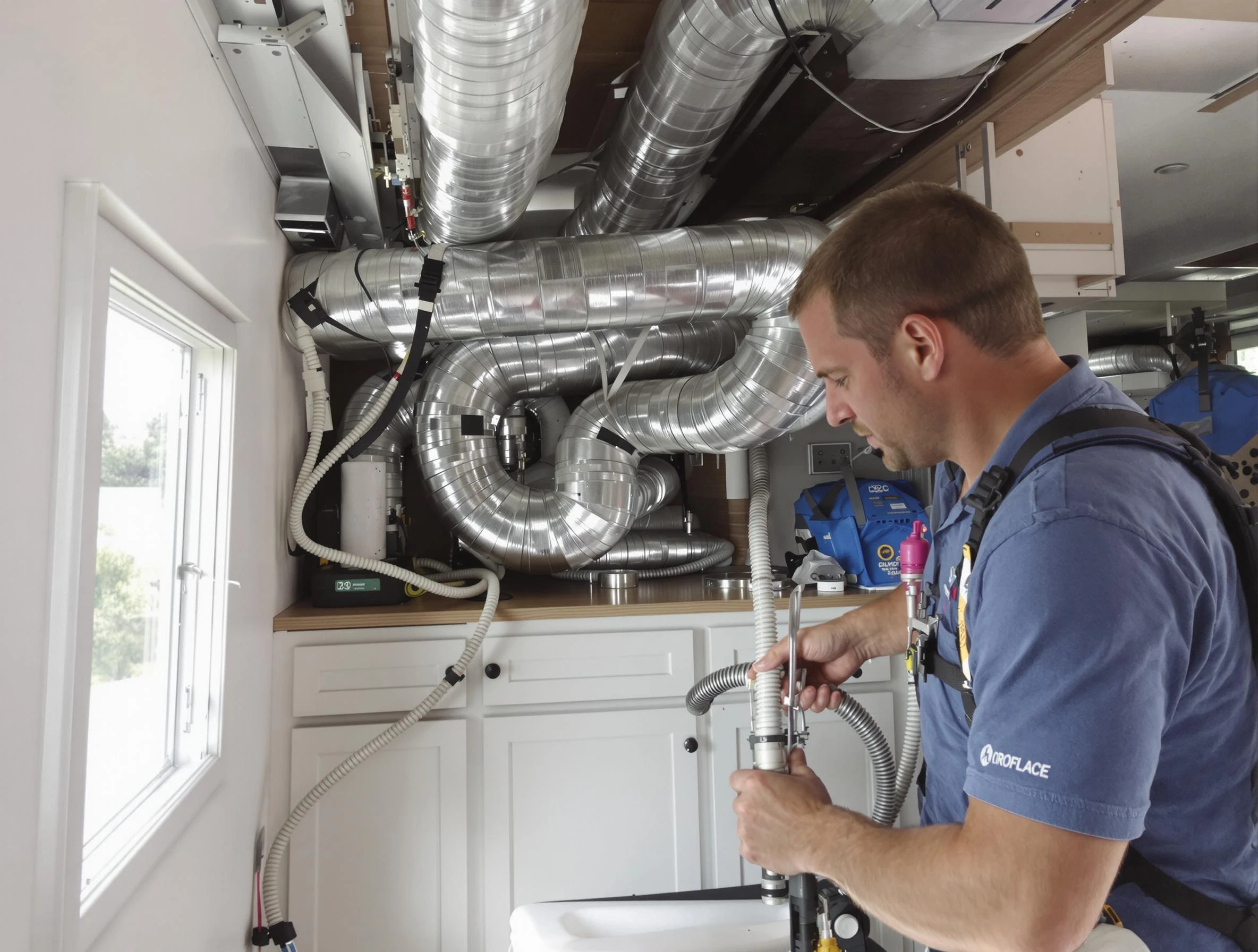 Mobile Home Air Duct Cleaning in Hampton